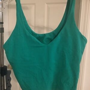 lululemon athletica Green Tank Top